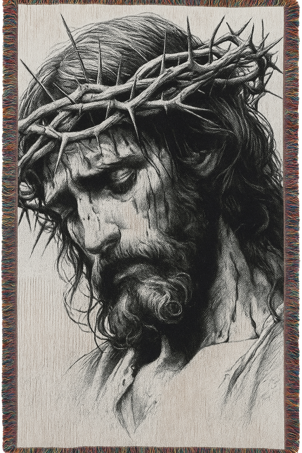 Handcrafted Woven Christian Blankets