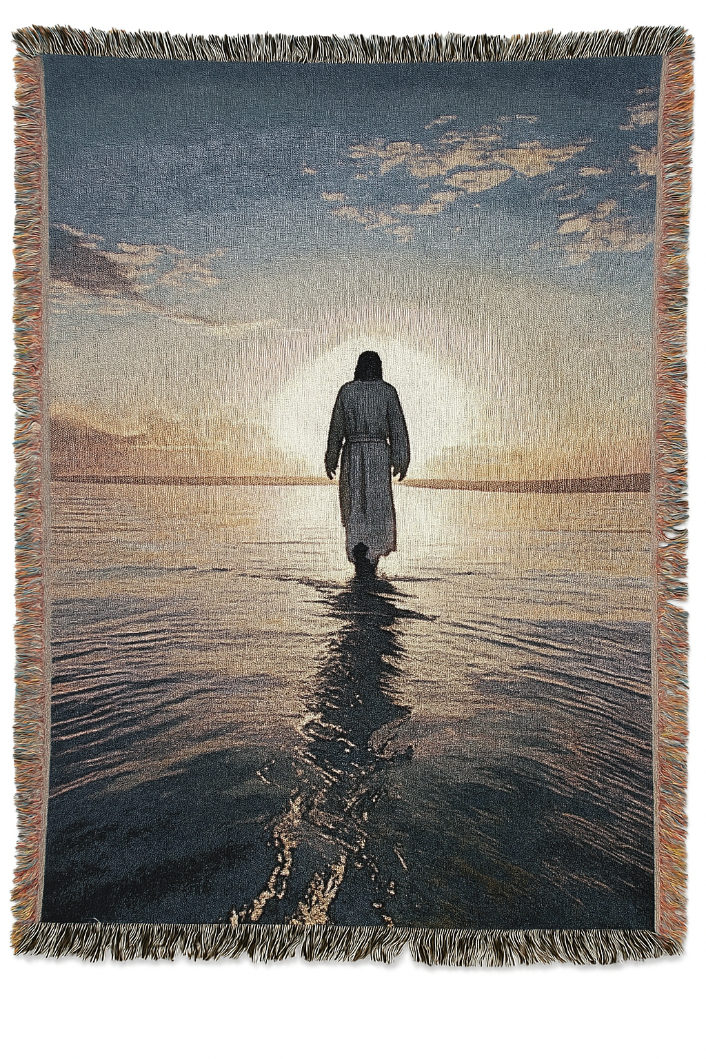 Handcrafted Woven Christian Blankets