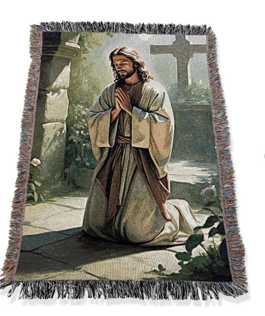 Handcrafted Woven Christian Blankets